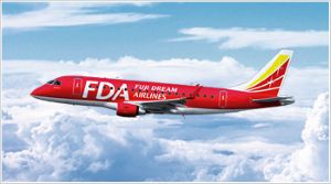 FDAのドリームレッドの機体