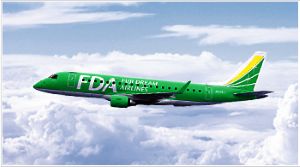 FDAのグリーンの機体