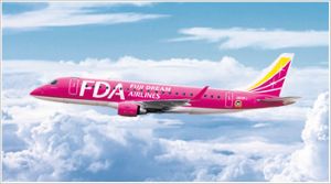 FDAのピンクの機体