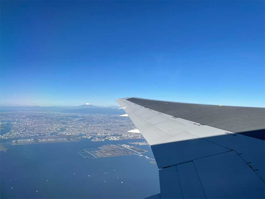 JAL（日本航空）を利用したお客様の写真