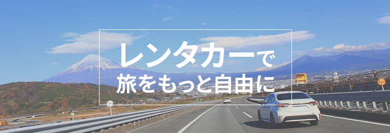 レンタカーで旅をもっと自由に