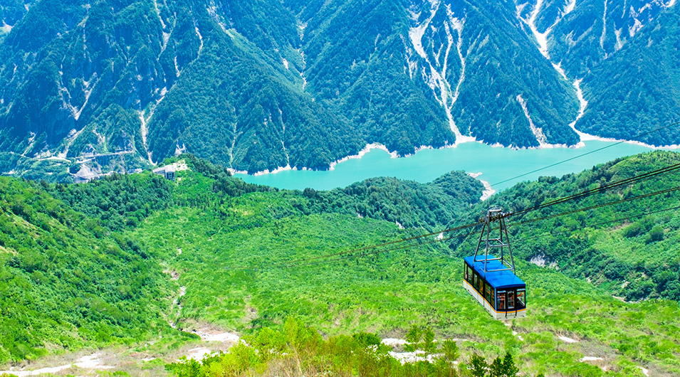 立山黒部アルペンルートの大観峰
