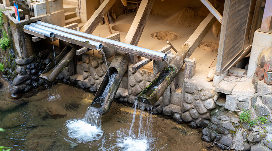 小鹿田焼（おんたやき）の里